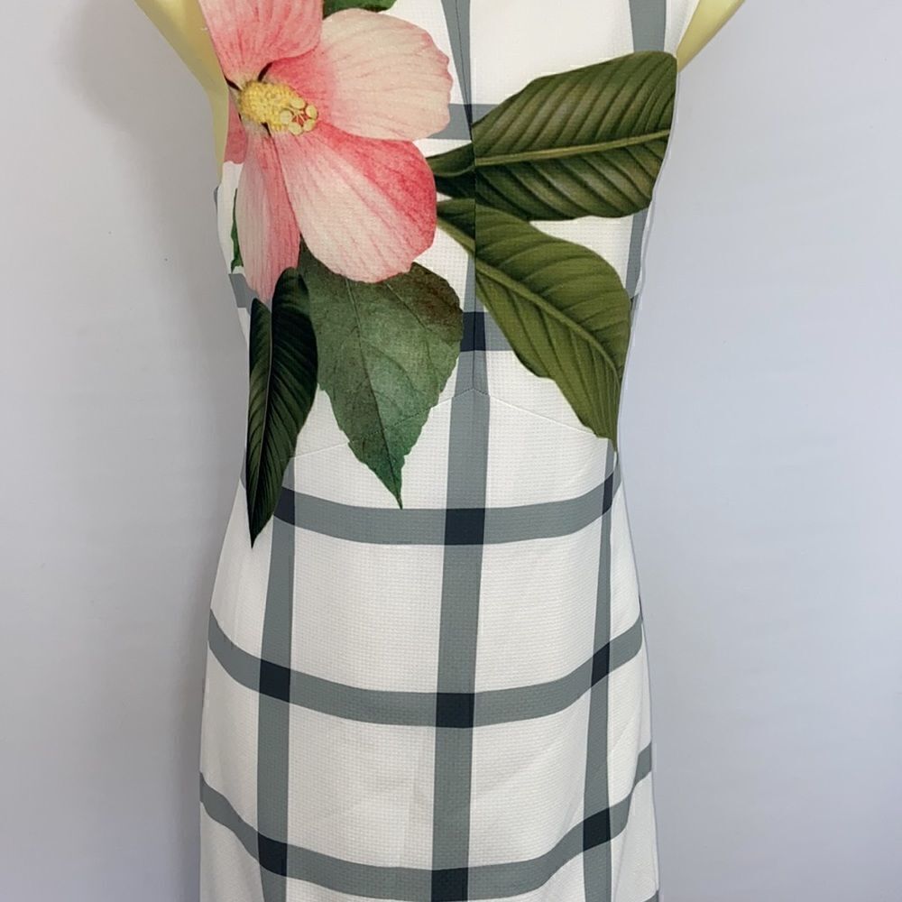Ted Baker Dress “Secret Trellis” Sheath Dress NWOT Sz Ted 0~ - Picture 3 of 10